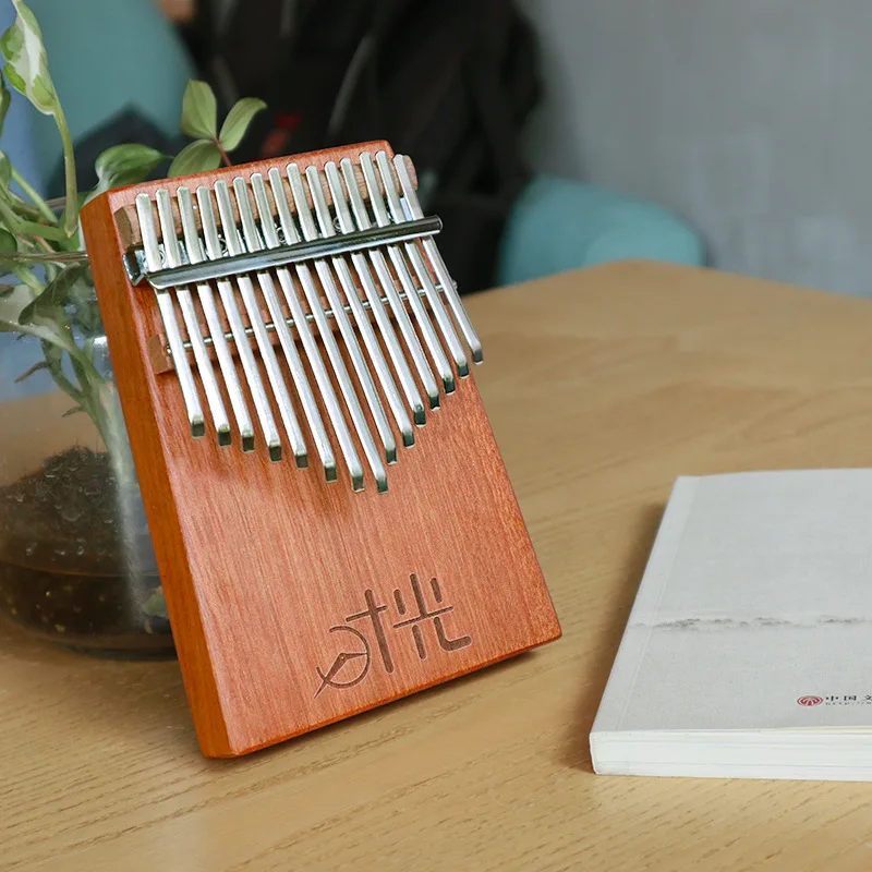 

Thumb Piano Kalimbaqin 15 Sound Beginners Getting Started Kalimba Finger Piano Portable Instrument