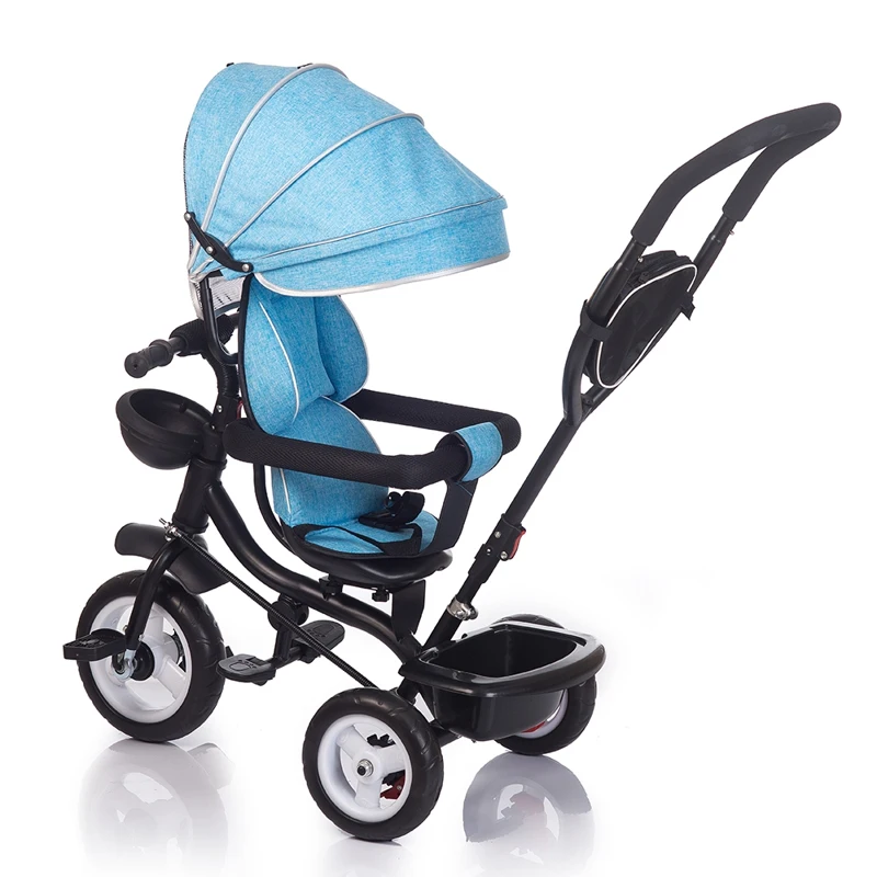 Light blue Детский трехколесный велосипед BabyHit трицикл Kids Ride - Цвет: Light blue
