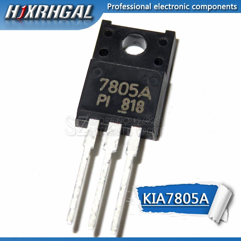 10 шт. KIA7805A 7805A пластик TO220F новый и оригинальный HJXRHGAL | Электронные компоненты