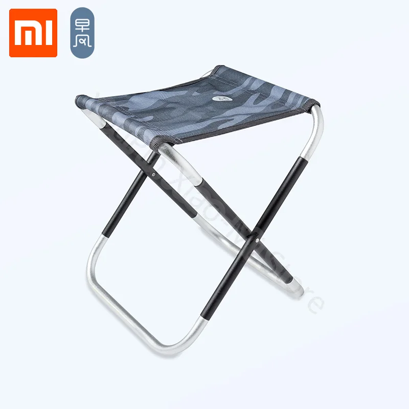 

Xiaomi Youpin Outdoor Folding Stool Portable Aluminum Alloy Leisure Small Bench Sketch Chair Sishing Stool With Storage bag