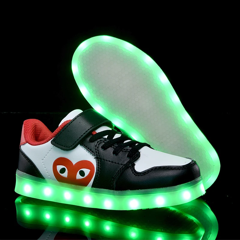 

Kids Glowing Shoes LED Sneakers with LED Girls Boys Shoes led buty led baby sneakers