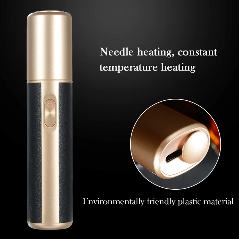 2019 New Vape Kit Dry Burning E-Cigarette Evaporator Heating Does Not Burn Tobacco Rod Vape Pen Hookah 2900 Mah ICQS Tobacco rod