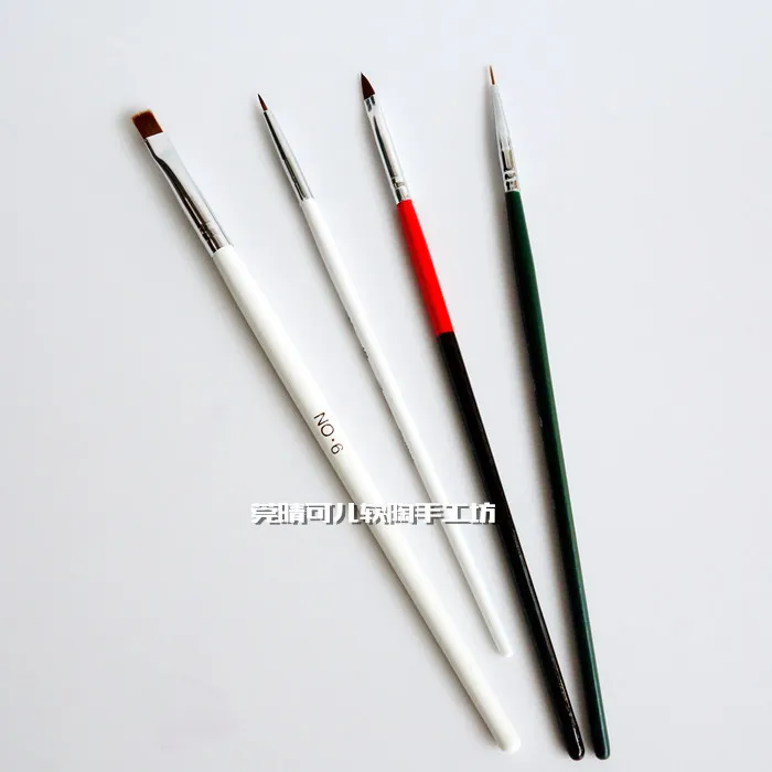 

1Pcs Paint Pens Brushes Face Painting Clay Painting Painted Model Color Soft Clay Tools DIY Professional Pottery Quality