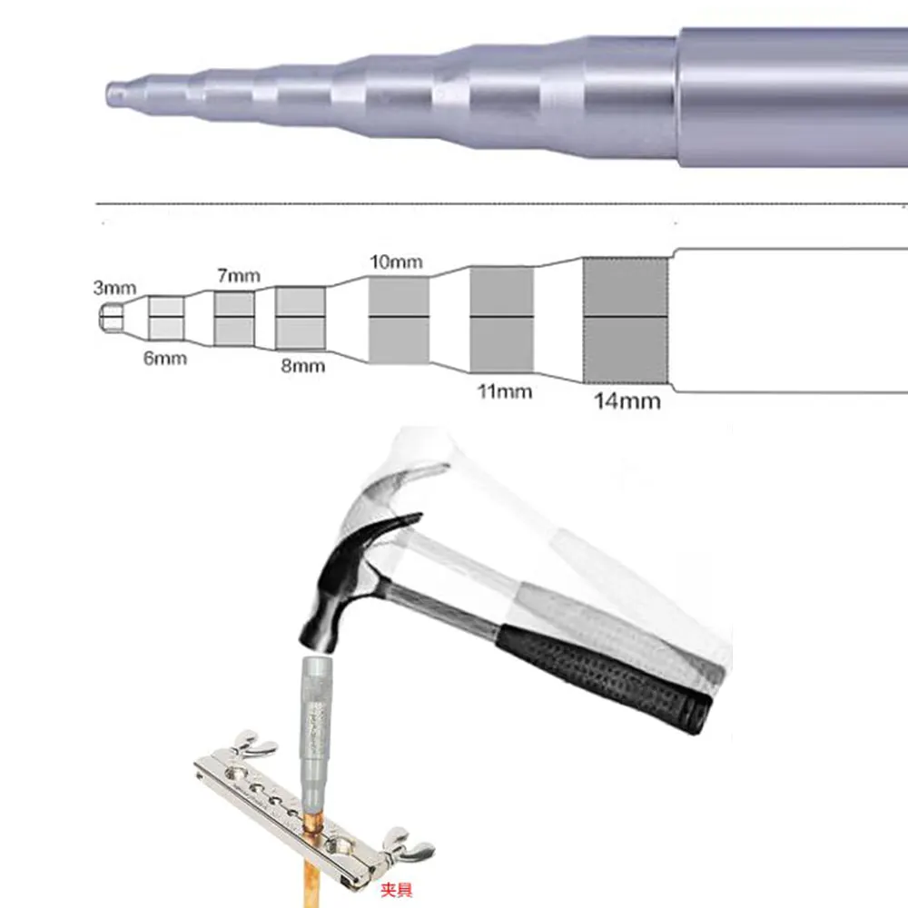 WK-96 ручное расширительное устройство кондиционер медная трубка расширитель Холодильный инструмент 6-19 мм с одной головкой расширитель