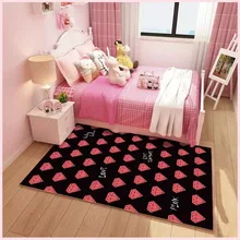 Большой размер 3D ковер для гостиной детский коврик Корона принцесса Алмазный Узор для детей игровой коврик Нескользящая стирка милый мультфильм