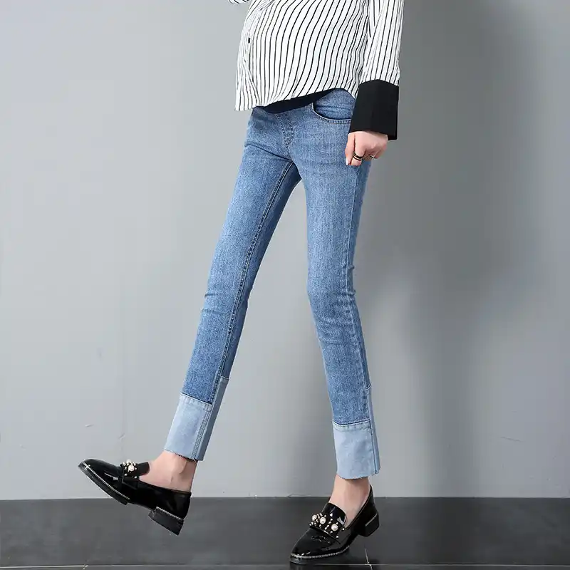 maternity work jeans