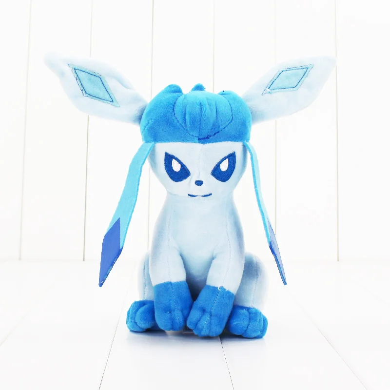 22 см Eevee vaporion Jolteon Flareon Espeon Umbreon Leafeon Glacia милые плюшевые куклы Горячая японская