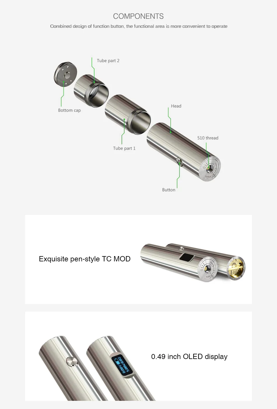 Ehpro 101 50W TC MOD