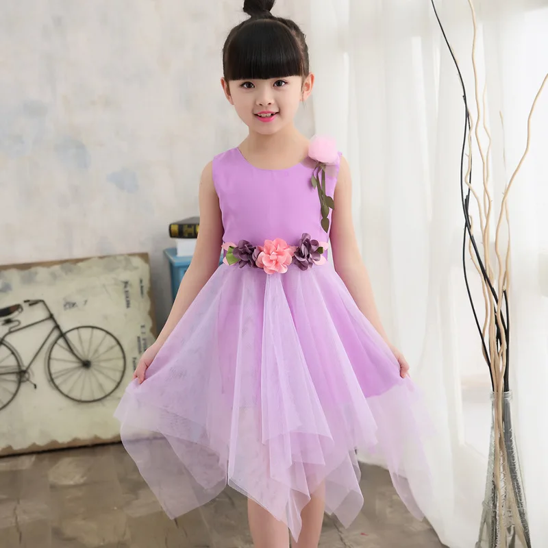 “ Vestidos para Meninas Crianças 5 7 9 11