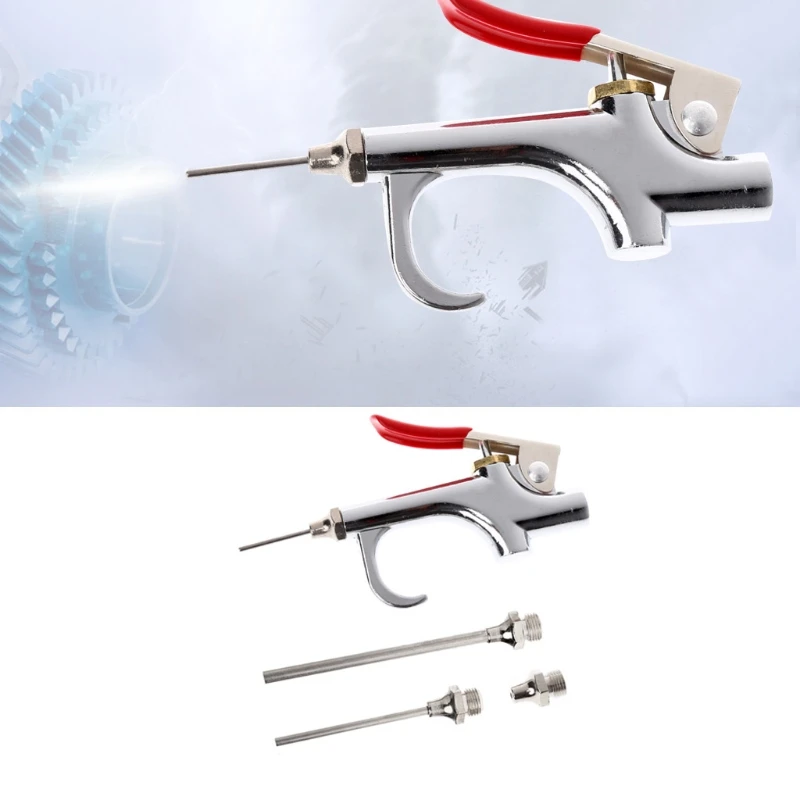 

5 Pcs Air Dust Removing Compressed Blow Gun Duster Nozzle Blower Cleaning Tool Kit #Sep.07
