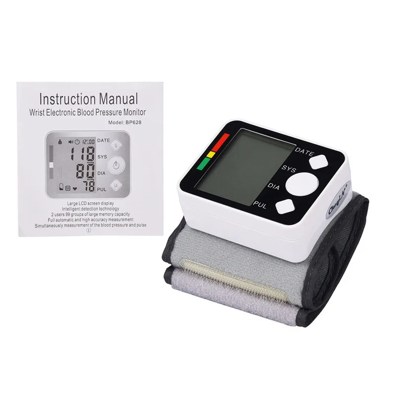 

healthcare blood pressure Sphygmomanometer medical equipment tonometer electronic blood pressure monitor wrist blood pressure