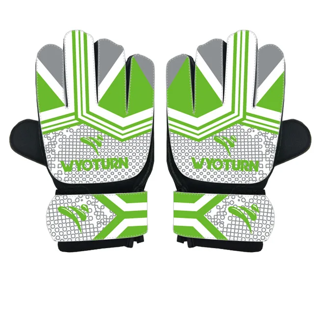 Высокое качество WYOTURN Chindren вратарские перчатки футбольная защита пальцев спортивные вратарские перчатки Детские высококачественные перчатки