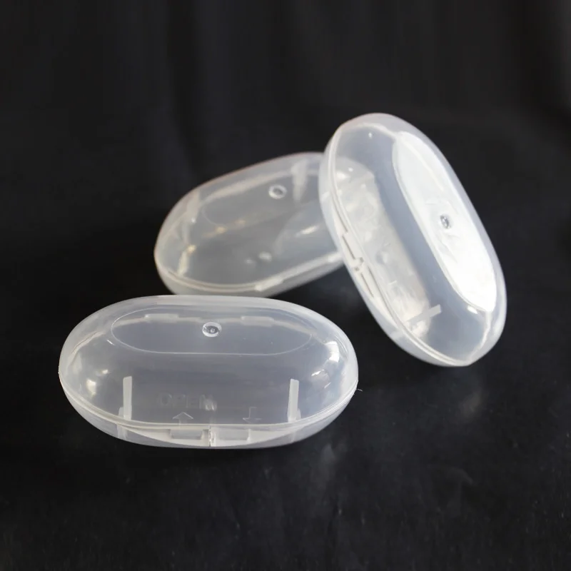 

1PCS Household Sundries Boxes with a lid Storage Boxes&Bins 7*3.5*2.8cm Transparent Plastic Small Box