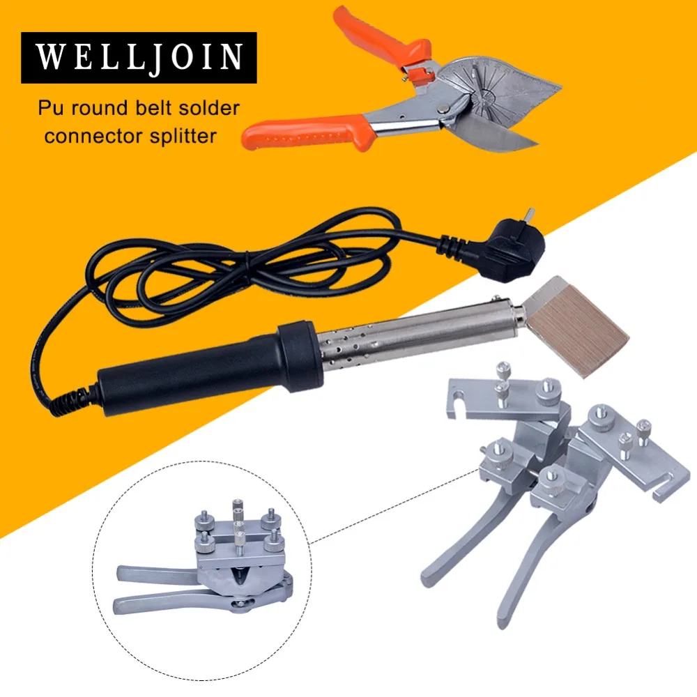 Tools For Pu Round Belt Welding Machine Welding Clamp+scissor+soldering