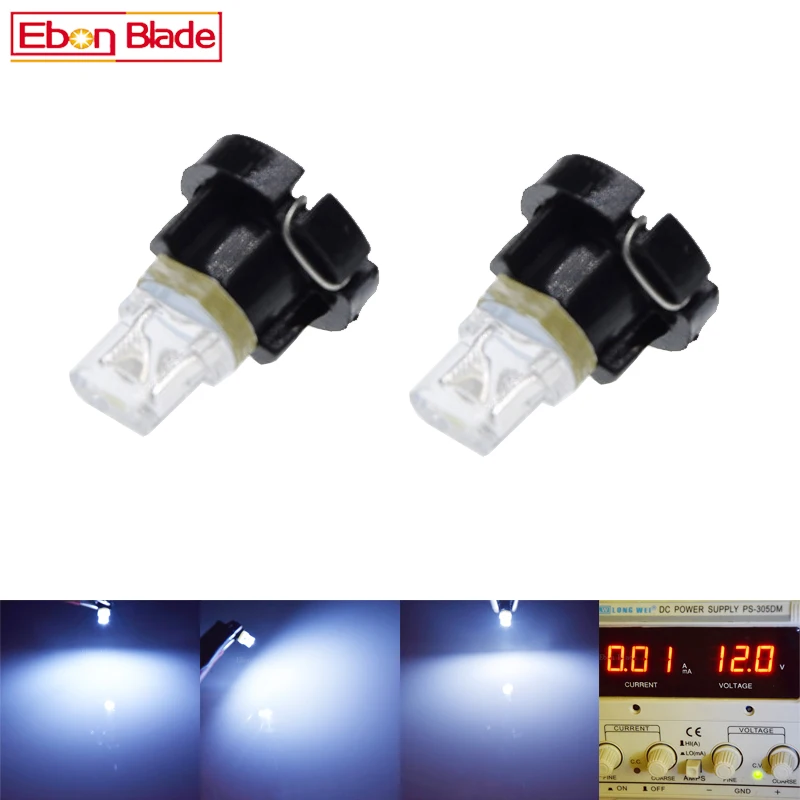 

2PCS X T3 LED Light 1 SMD Car Gauges Lights Auto Dashboard Instrument Light Dash Lamp Cluster Bulbs for Car DC12V