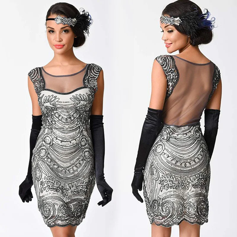 20s evening wear