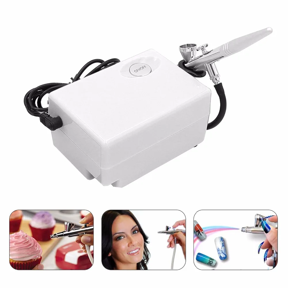 Airbrush Tattoo Kit With Compressor Pro Airbrush Make Up Cosmetics Body