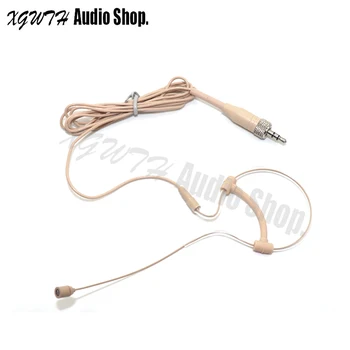 

Professional Low Profile Light-weight Mini Wired Headset Microphone 3.5mm Screw Lock for Sennheiser Wireless Microphone System