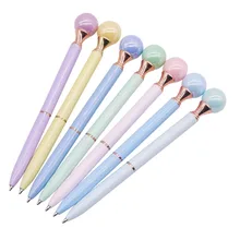 42 шт. металлическая перламутровая ручка 0,7 мм шариковая ручка студент, школа, офис письменная ручка металлическая подарочная ручка Канцтова...(China)