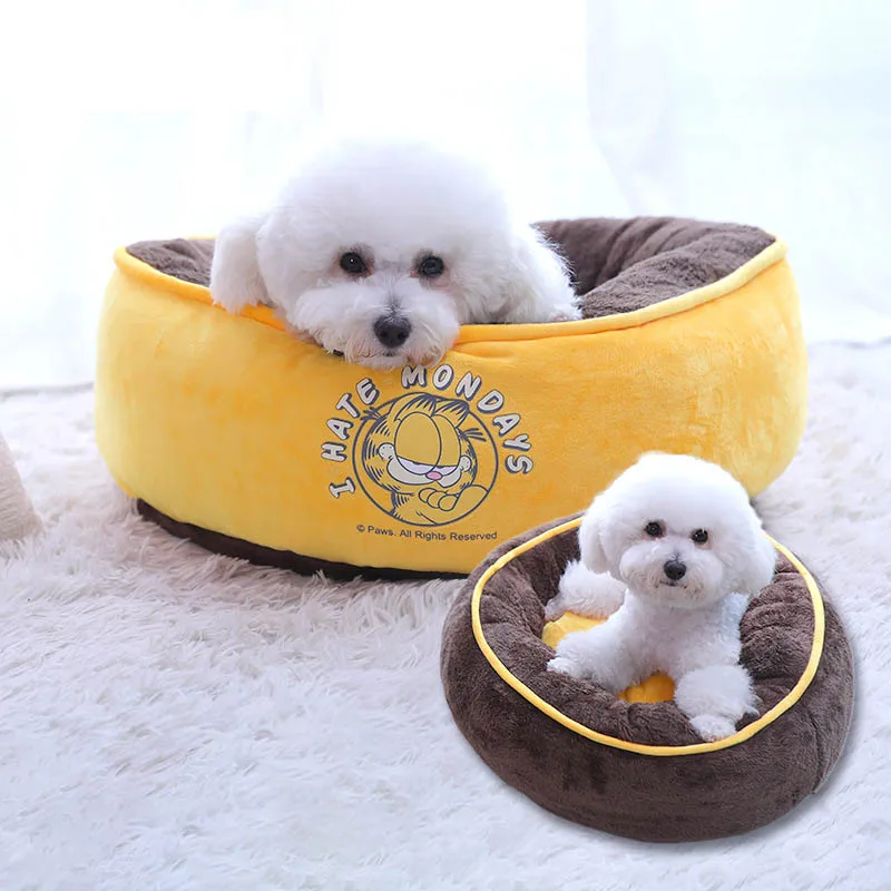 buy Soft Warm Dog Pet Sofa Bed House For Small Dog Fleece Indoor Dog Cave Bed Mat Cushion Small Cat Sleeping Bag House Nest