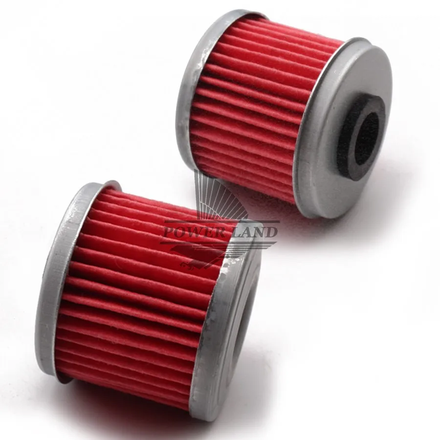 1 пара красные масляные фильтры для мотоцикла Honda CRF150R CRF250R CRF250X CRF450R CRF450X |