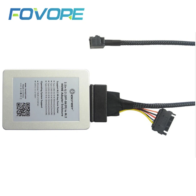 Micro SATA Cables PCI-e 4-Lane to M.2 /& Mini SAS HD PCI-e I//F Adapter SFF-8643