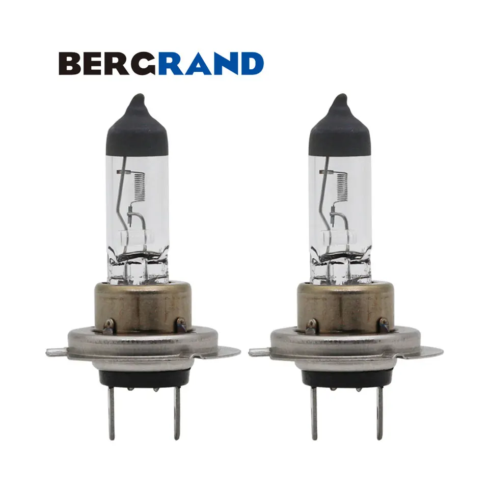 2PCS H7 100W PX26d Clear Glass Halogen Lamp Fog Lights Head Bulb Quartz 3100K 12V light bulbs for cars luces coche | Автомобили и