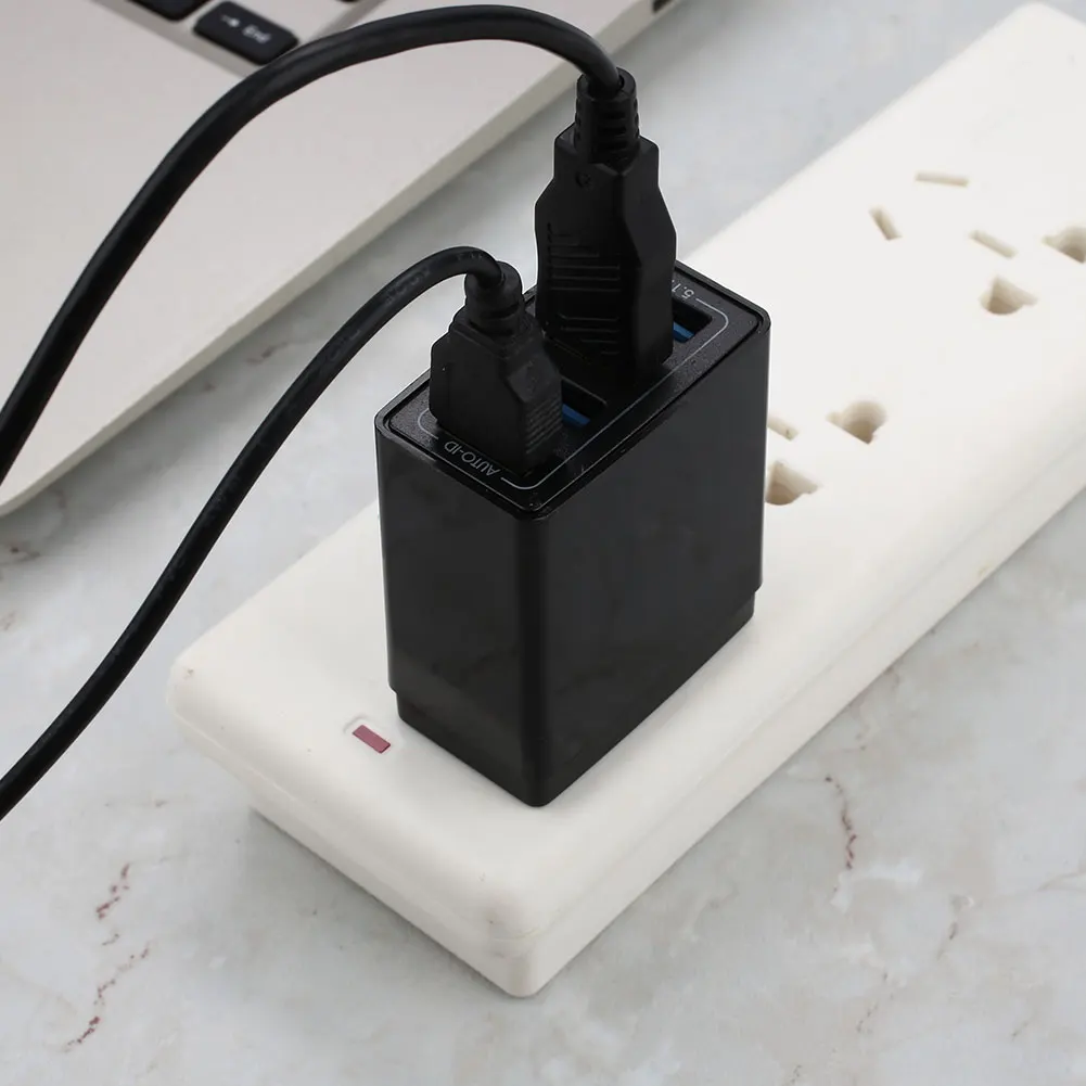Адаптер питания 4 USB защита от перегрузки по току Универсальное зарядное