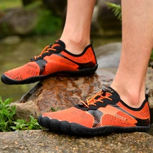 Summer New Men Beach Sandals Upstream Aqua Water Shoes Man Quick Drying River Sea Slippers Diving Swimming Socks Tenis Masculino