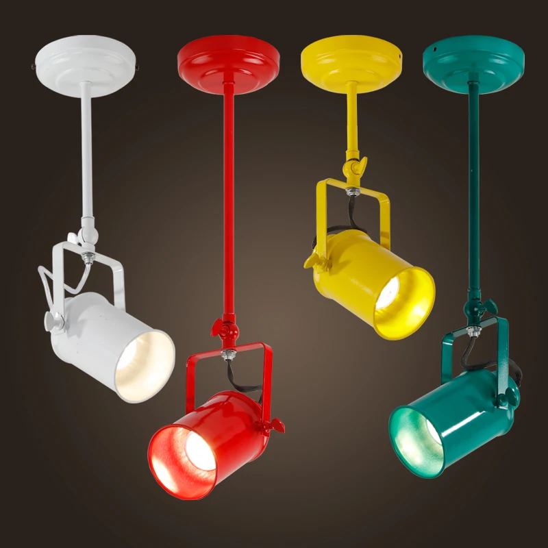 Multicolor iron LED ceiling lights restaurant clothing store Mall