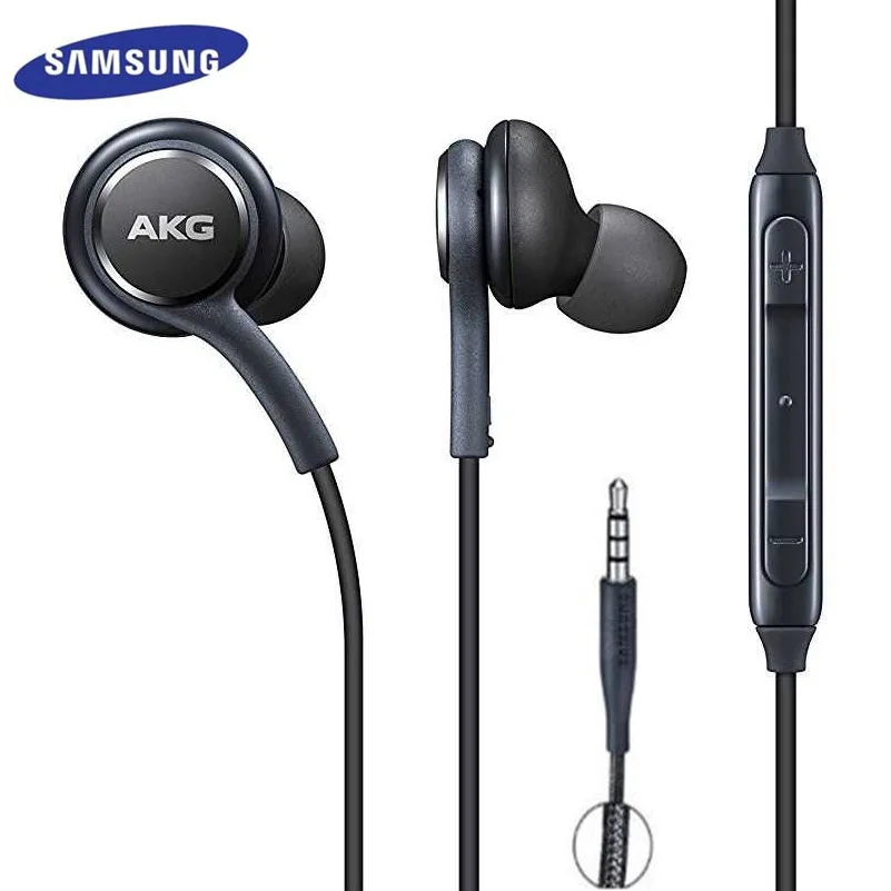 

For Samsung Earphone wired headphones 1.2m with Mic 3.5mm in ear headphones True Stereo Headset for Galaxy S8 S9 xiaomi earphone