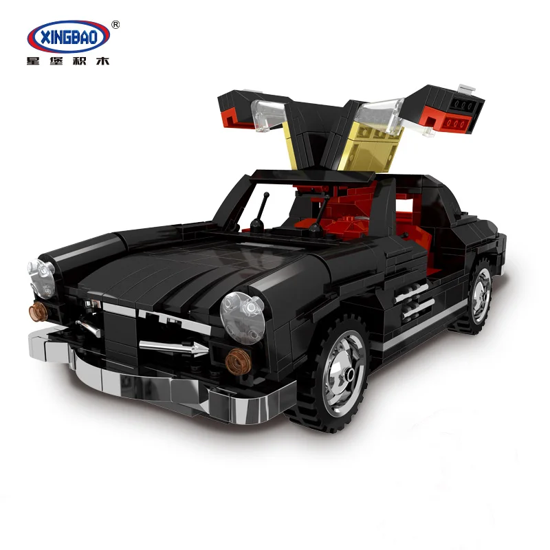 

XingBao 03010 825Pcs Creative MOC Technic Series The Photpong Car Set Children Education Building Blocks Bricks Toys XB-03010