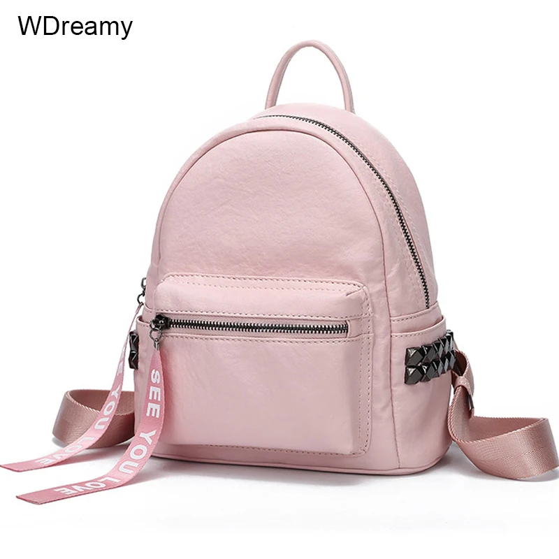 2018 new Korean version of small backpack fashion, leisure, shoulder bag, trend travel women's