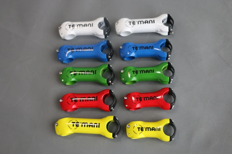 

ASIACOM Ultralight 6/17 Degree Bicycle Stem Full Carbon Fiber Mountain Road Bike Cycling Stems 31.8mm*80/90/100/110/120mm