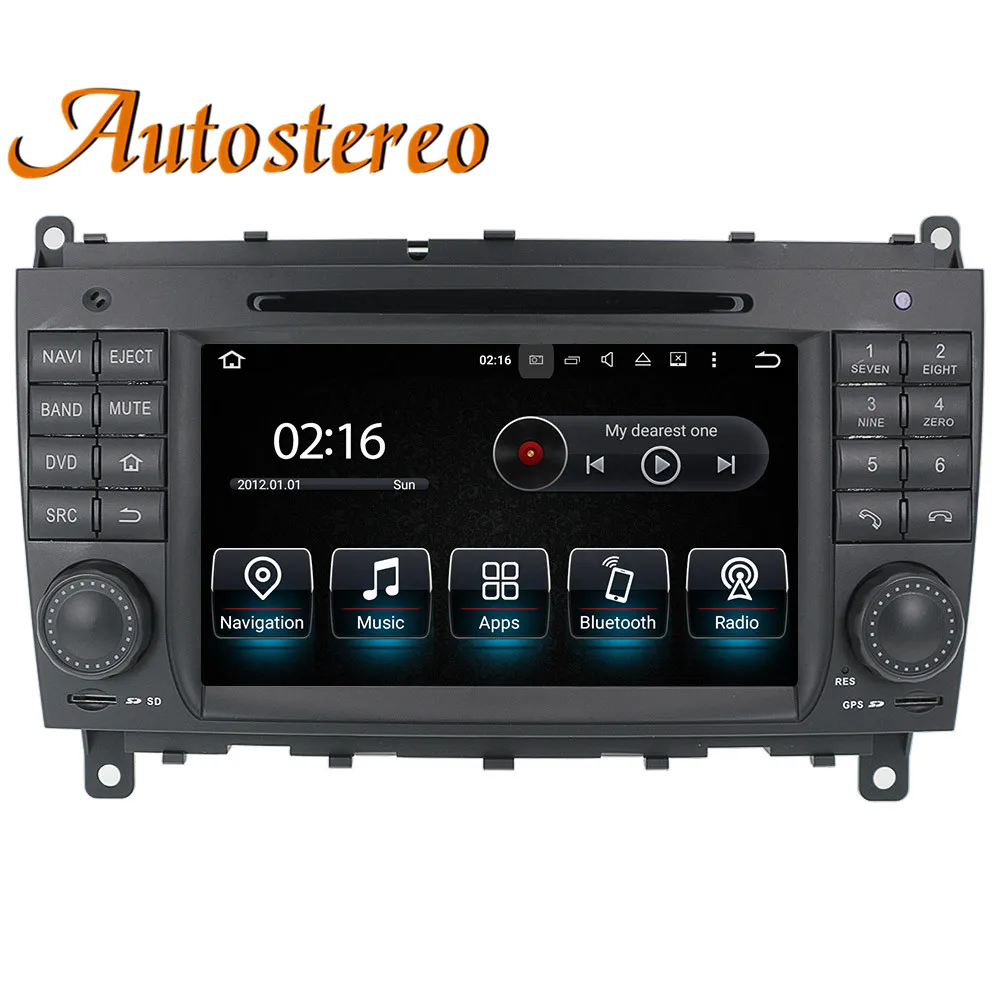 

Android 9 GPS Navigation Car DVD player For Mercedes Benz CLK W209/CLS/W219 autostereo headunit radio tape recorder 8812 media