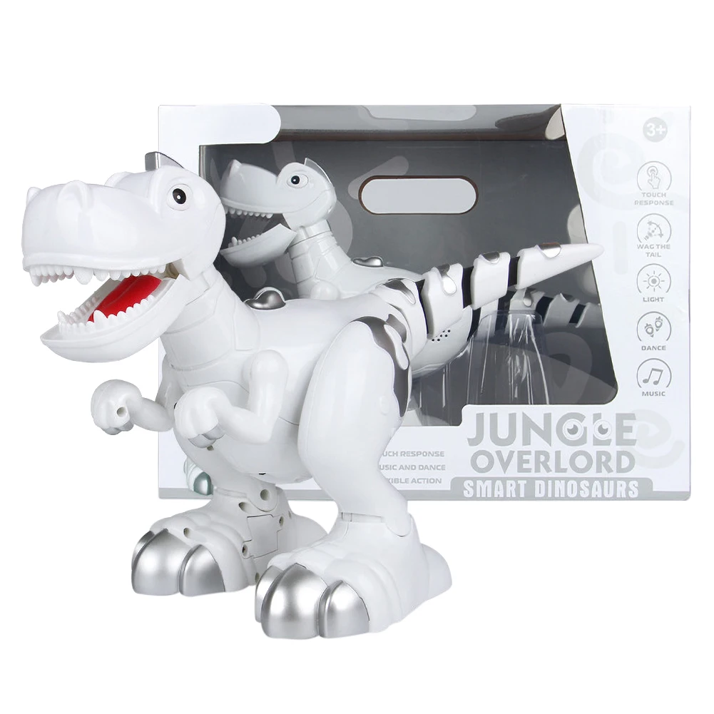 Sensível ao Toque Controle Remoto Inteligente Brinquedo Elétrico Dinosaurio Multi-função Música Luz Dinossauros 7 Cheap Animais e robôs por radiocontrole