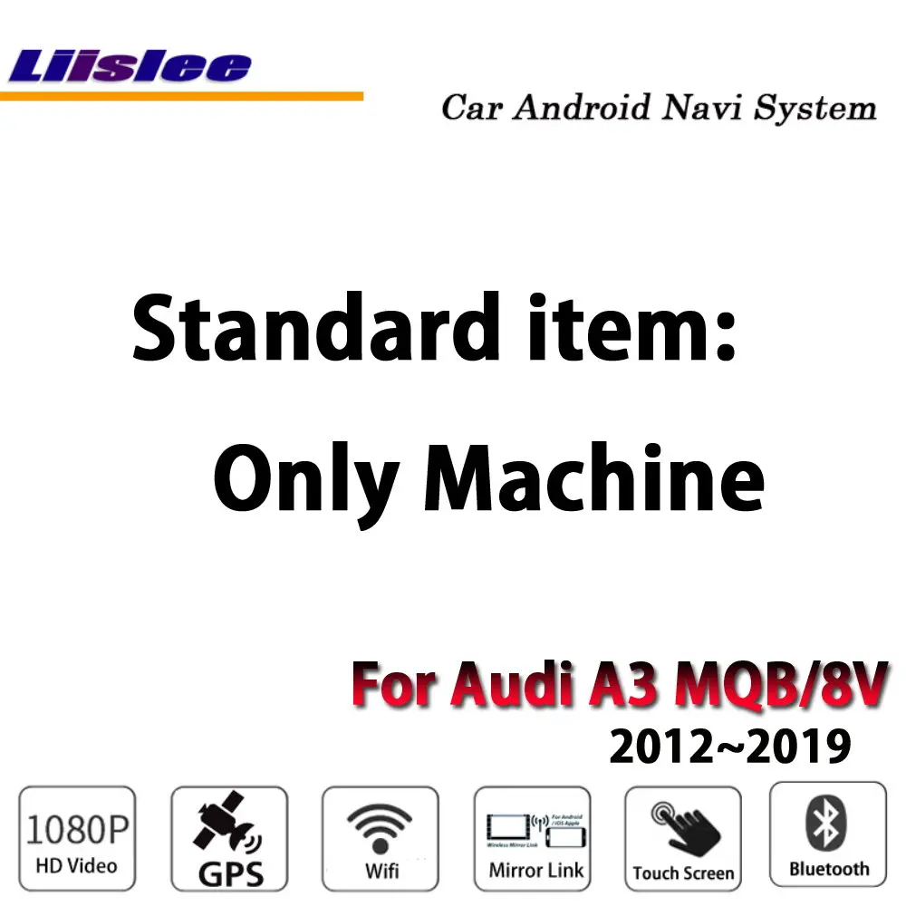 Cheap Liislee Car Android 6.0 up 2G RAM 32ROM For Audi A3 MQB 8V 2012~2019 Radio BT Carplay GPS Navi Map Navigation System Multimedia 2