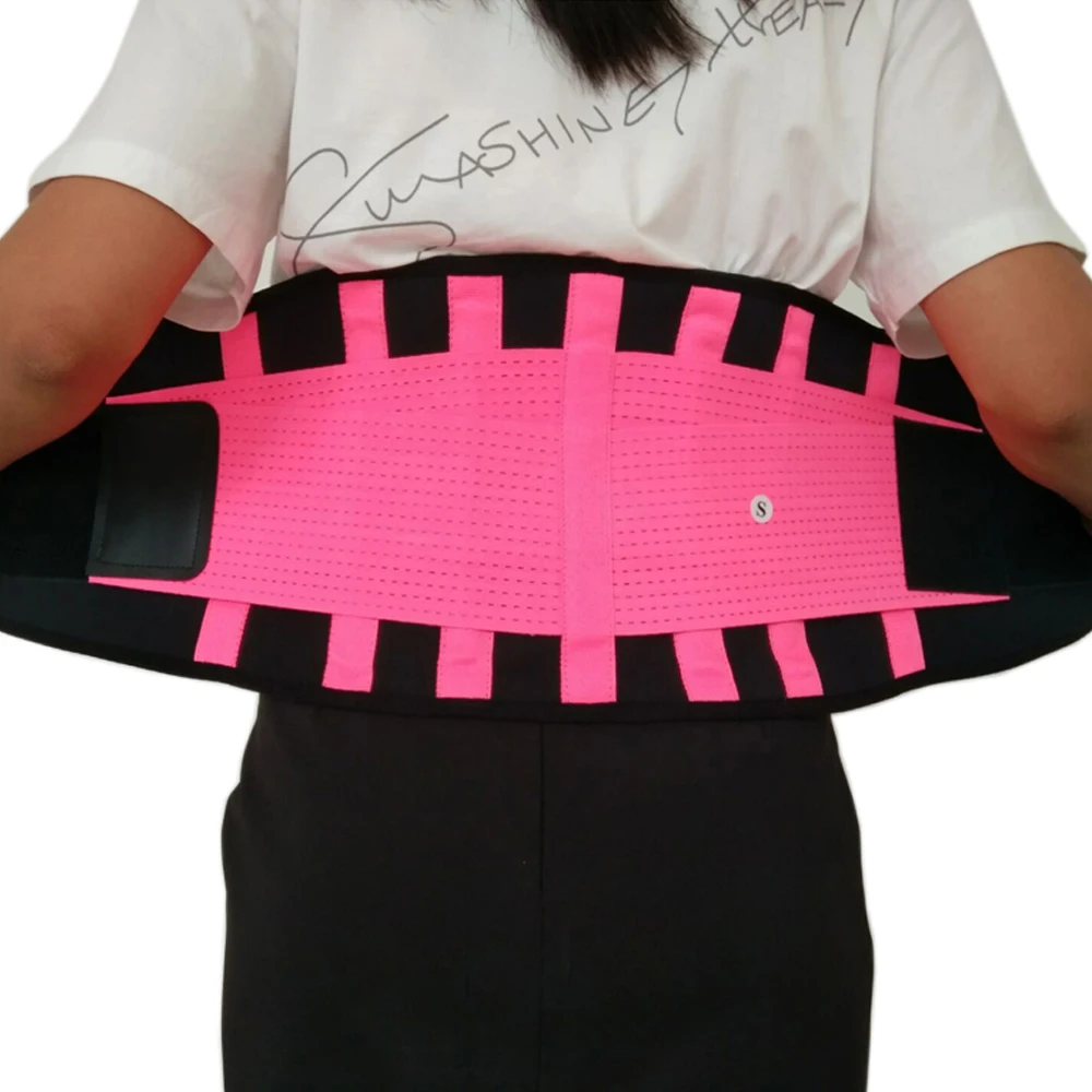 

Posture Adjustable Neoprene Double Pull Lumbar Support Lower Back Belt Brace Pain Relief Band Waist Support Free Shipping
