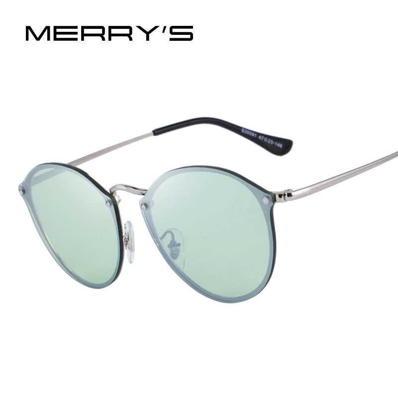 

MERRYS DESIGN Men/Women Classic Retro Oval Sunglasses 100% UV Protection S6308