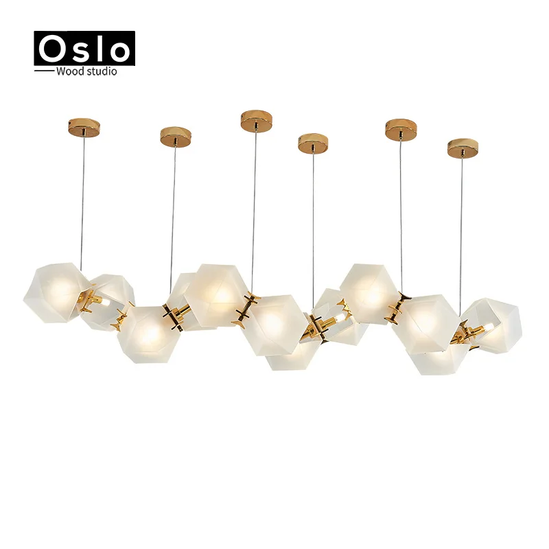 Oslo wood Post Современная подвеска в виде совы из матового стекла светодиодный