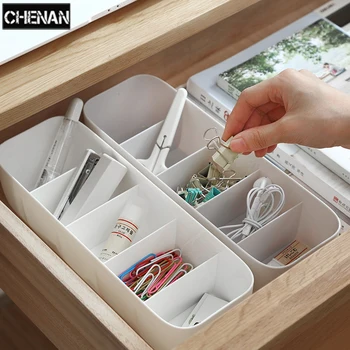 

Separate socks storage box plastic underwear panties storage boxes desktop drawer finishing classification box home accessories