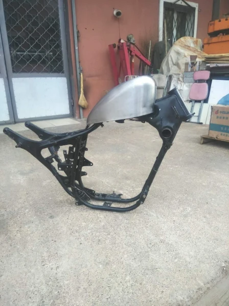 Ручной работы Virago XV250 топливный бак 7L подходит для YAMAHA с газовой крышкой