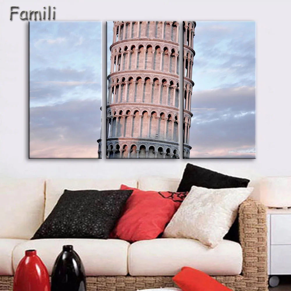 

3Panel Landscape from Badia Italy nature mountain landscape Living room home wall modern art decor posters,wall pictures