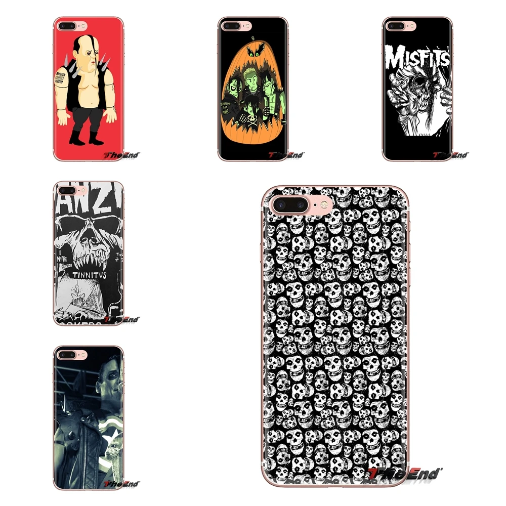 misfits Music Poster Transparent Soft Skin Case For Xiaomi Mi3 Samsung A10 A30 A40 A50 A60 A70 Galaxy S2 Note 2 Grand Core Prime |