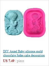 3D силиконовая форма в виде цветка розы для мыла, конфет, шоколада, льда, DIY украшения торта инструменты F0785