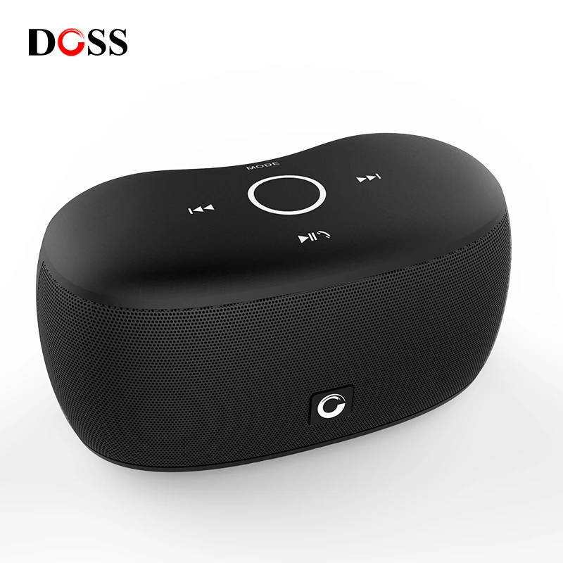 DOSS сенсорный динамик Bluetooth портативный беспроводной стерео с басом и встроенным