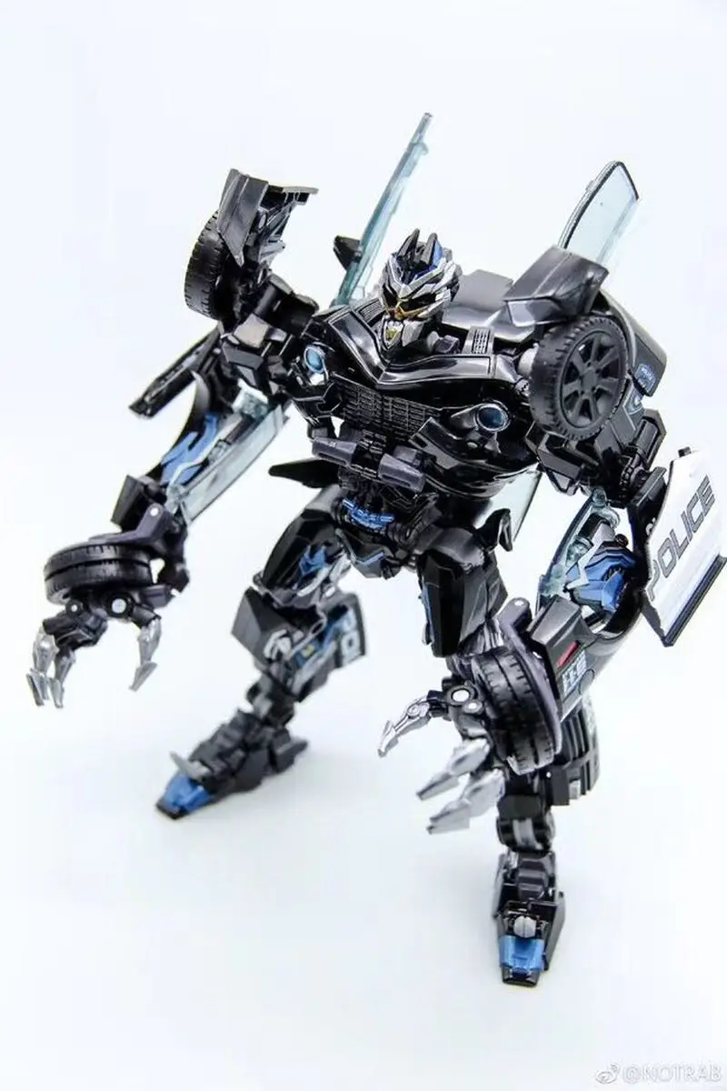 

4th Party Masterpiece Movie Series MPM05 Barricade Transformation Action Figure Police Mode Collection KO Robot Toys Boys Gift