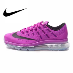 Оригинальный Nike Оригинальные кроссовки сетки Стиль дышащая AIR MAX Для женщин кроссовки для прогулок беговые кроссовки спортивные