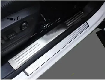 

ACCESSORIES FIT FOR VW TIGUAN 304 Stainless Door Scuff Sill Plates Entry Panel Cover Protector 2010 2011 2012 2013 2014 2015