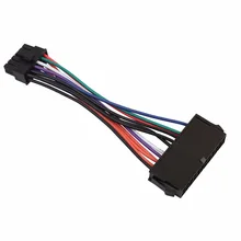 

24Pin Female To 12Pin Male Power Supply Cable Desktop Power Cord 18AWG Wire For Acer Q87H3-AM Q87H3 AM Q87 Motherboard